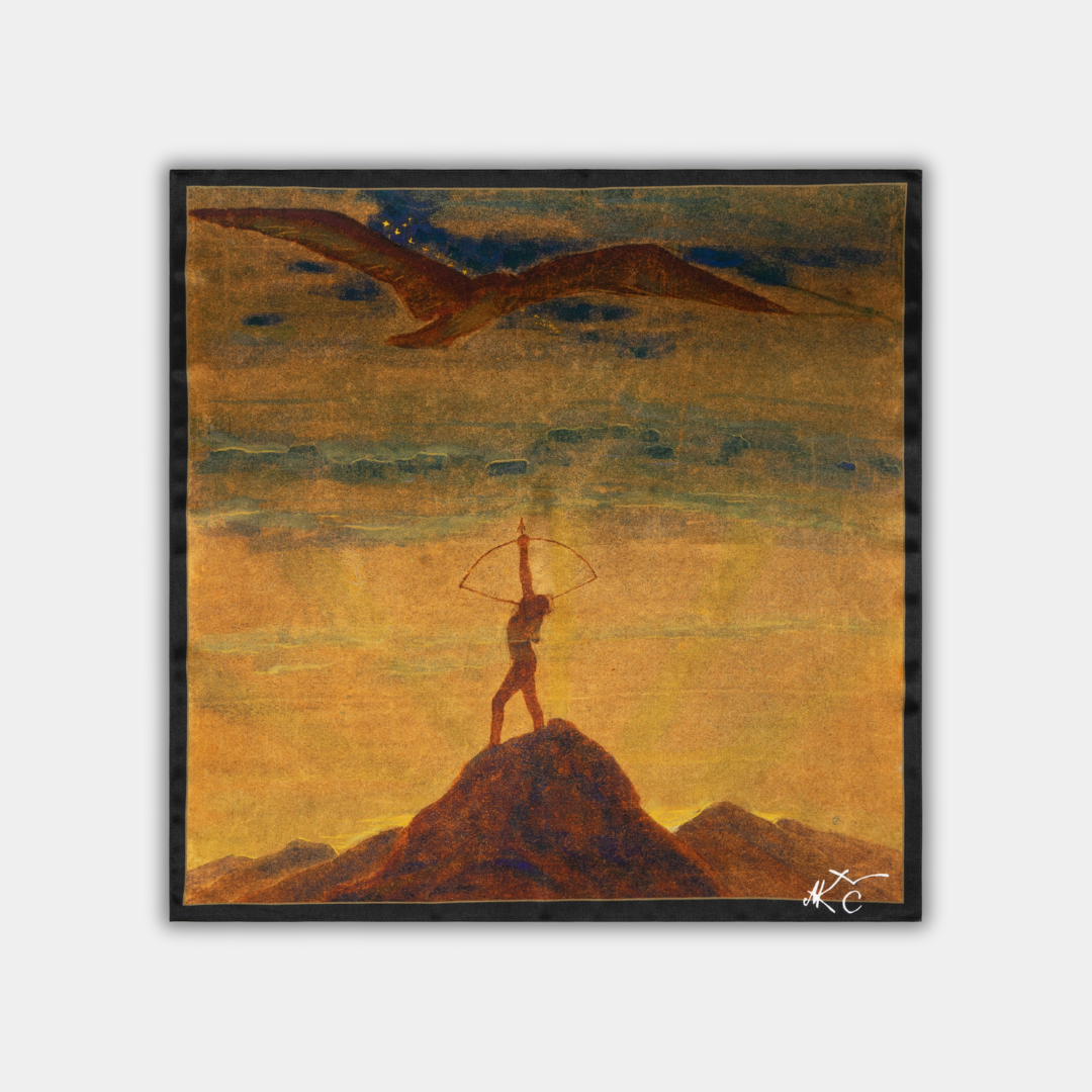 M.K. Čiurlionis - Słońce przechodzi przez znak Strzelca