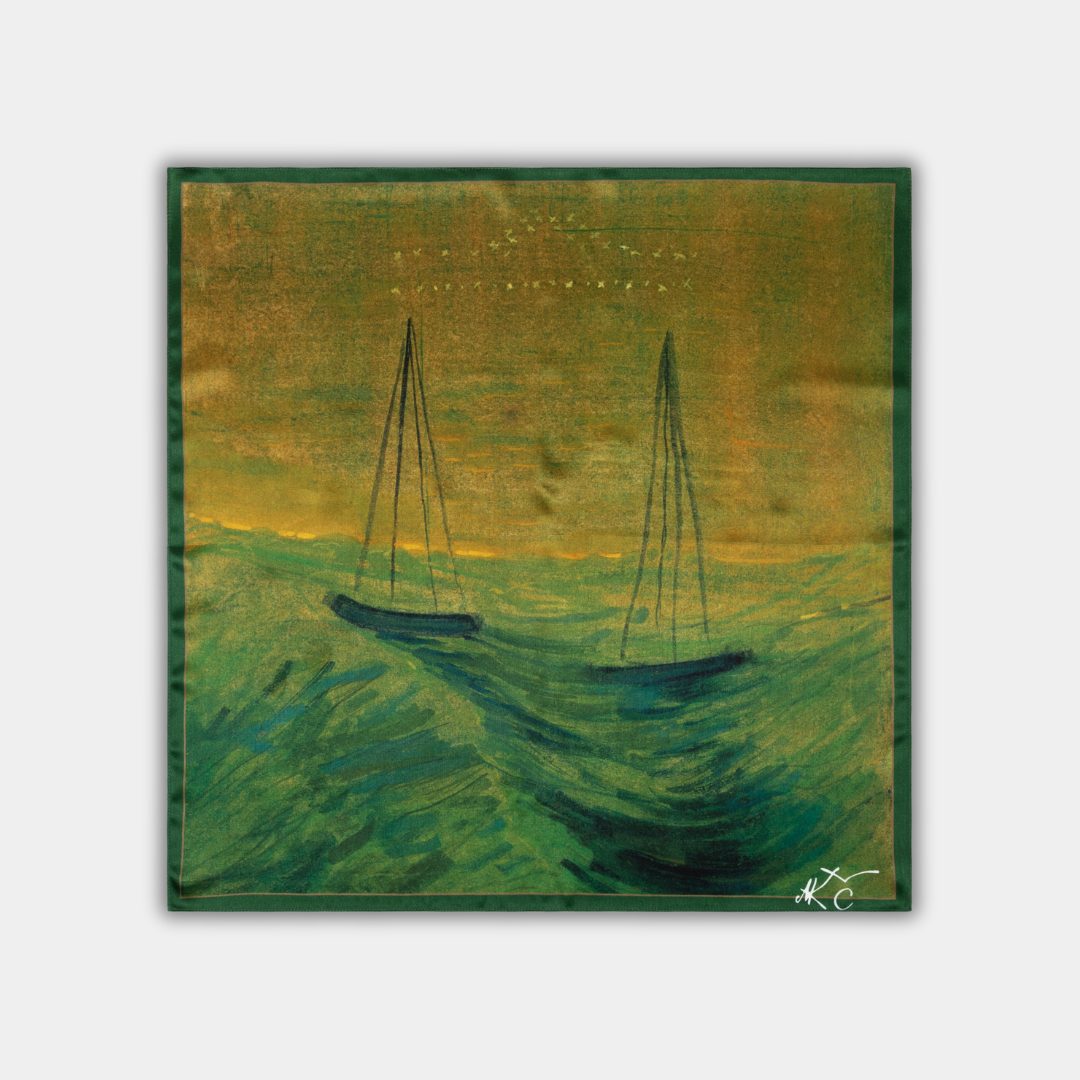 M.K. Čiurlionis - Słońce przechodzi przez znak Wagi