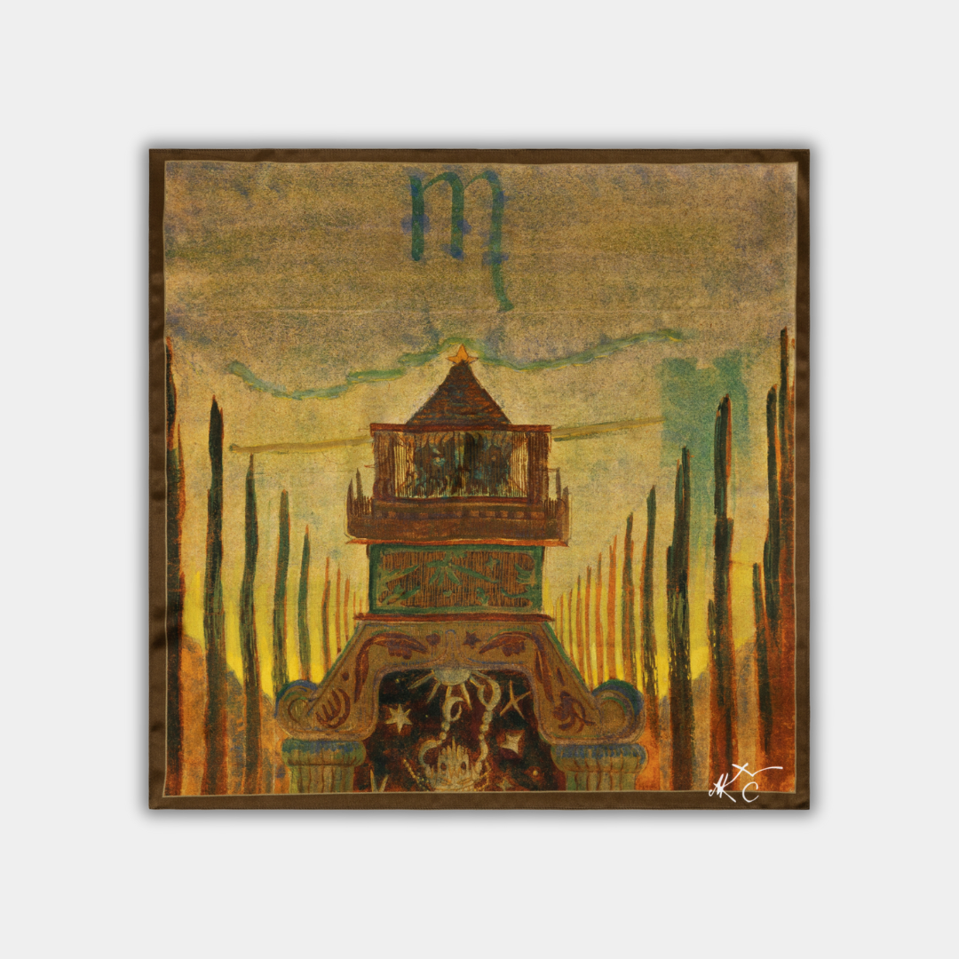 M.K. Čiurlionis - Słońce przechodzi przez znak Skorpiona