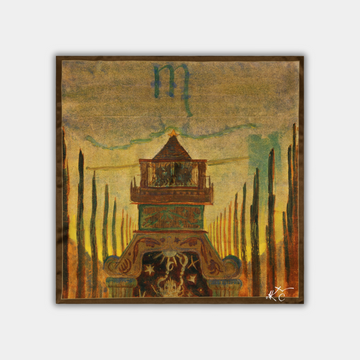 M.K. Čiurlionis - Słońce przechodzi przez znak Skorpiona