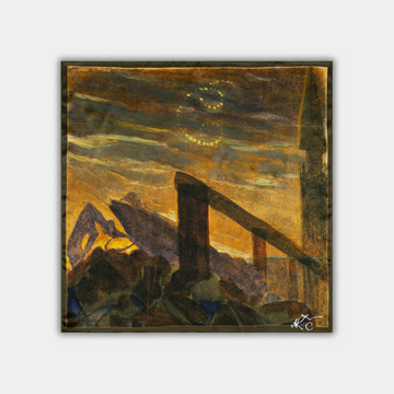 M.K. Čiurlionis - Słońce przechodzi przez znak Raka