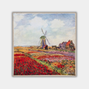 Claude Monet - Pola tulipanów w Holandii