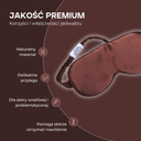 Jedwabna maska do spania