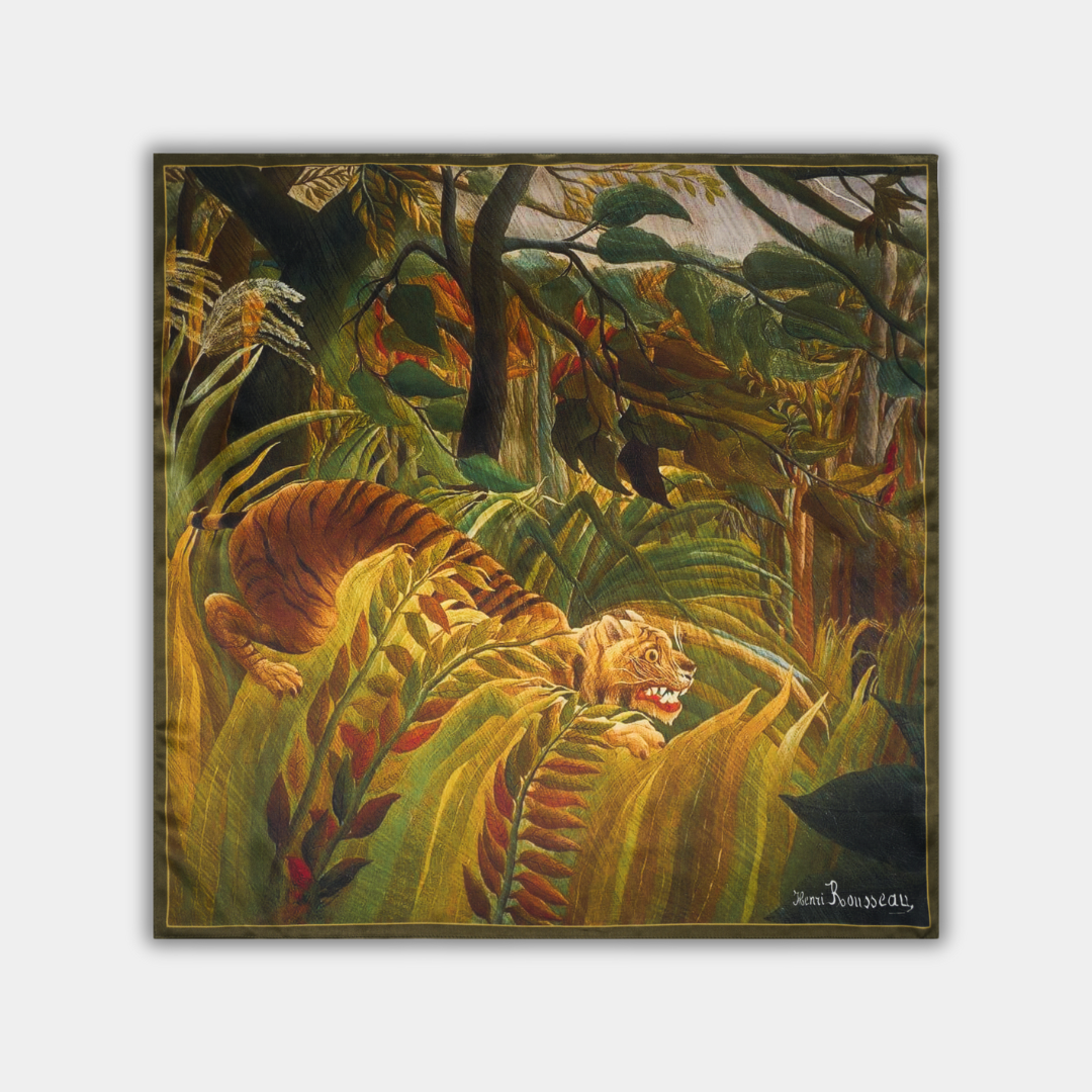 Henri Rousseau - Tygrys w tropikalnej burzy