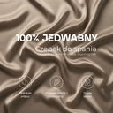 Jedwabna czapka do spania