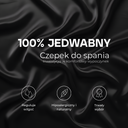 Jedwabna czapka do spania