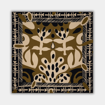 Szalik z wełny i jedwabiu NO.04 | 126x126