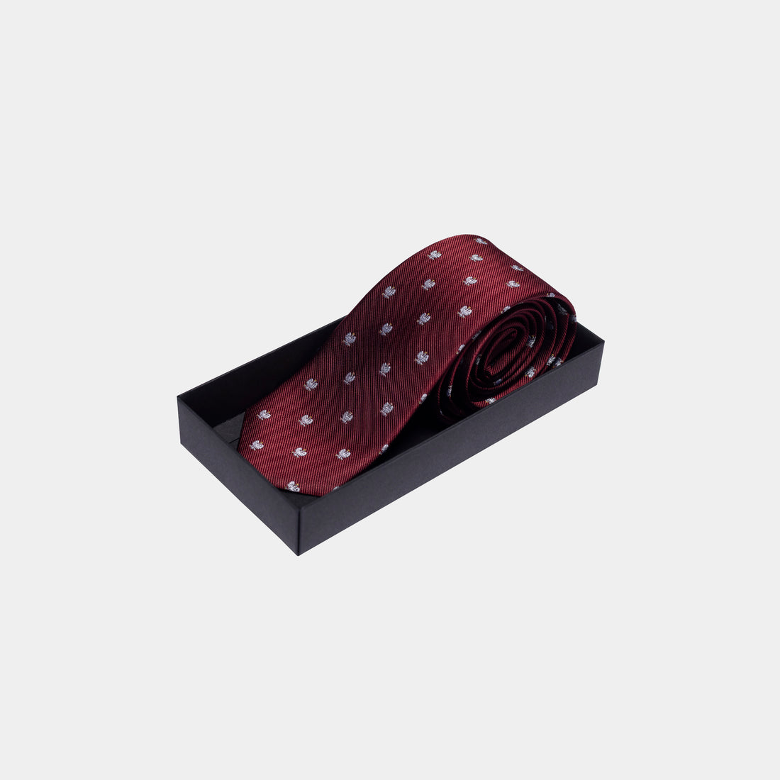 Jedwabny krawat - Herb Orzeł Biały NO.10