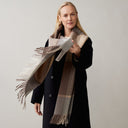 Duży kaszmirowy szal NO.31 | 200x65 - donum-silk.pl