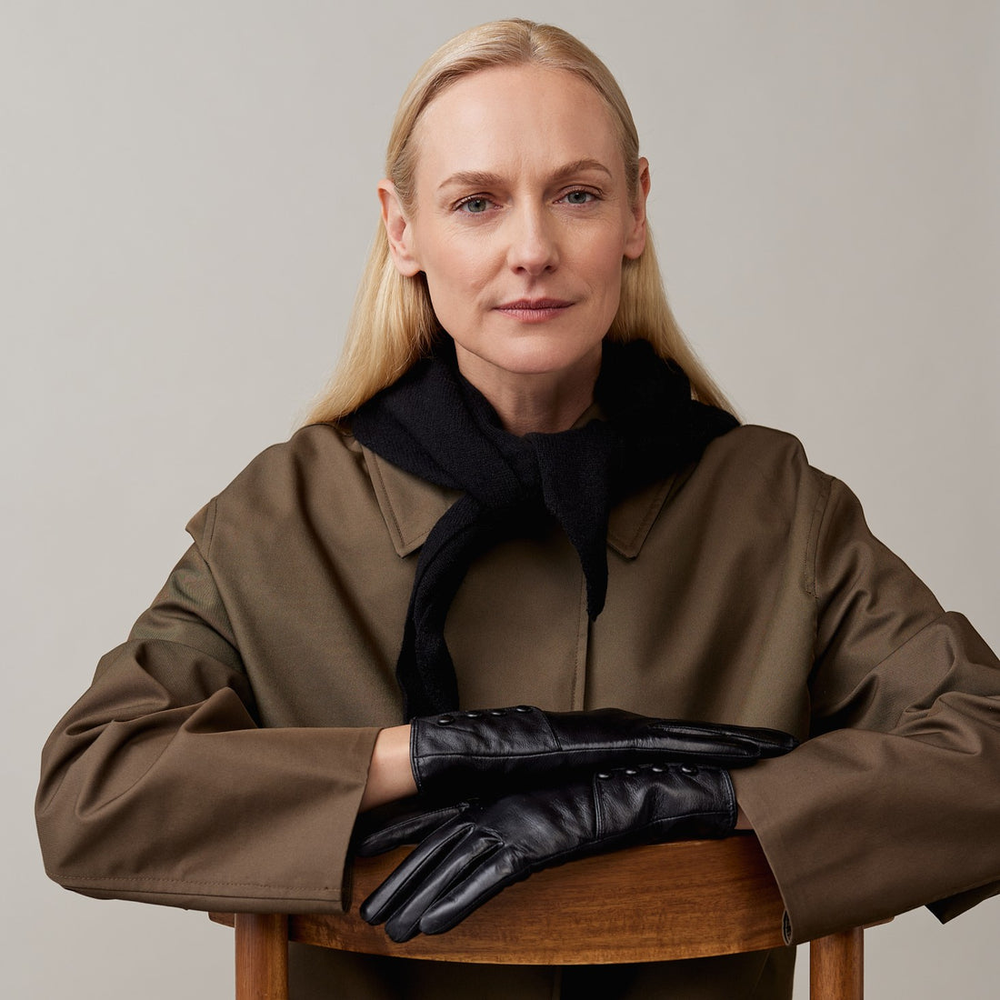 Wełniana chusta trójkątna NO.71 | 113x37