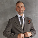 Jedwabny krawat - Bajka królów - donum-silk.pl