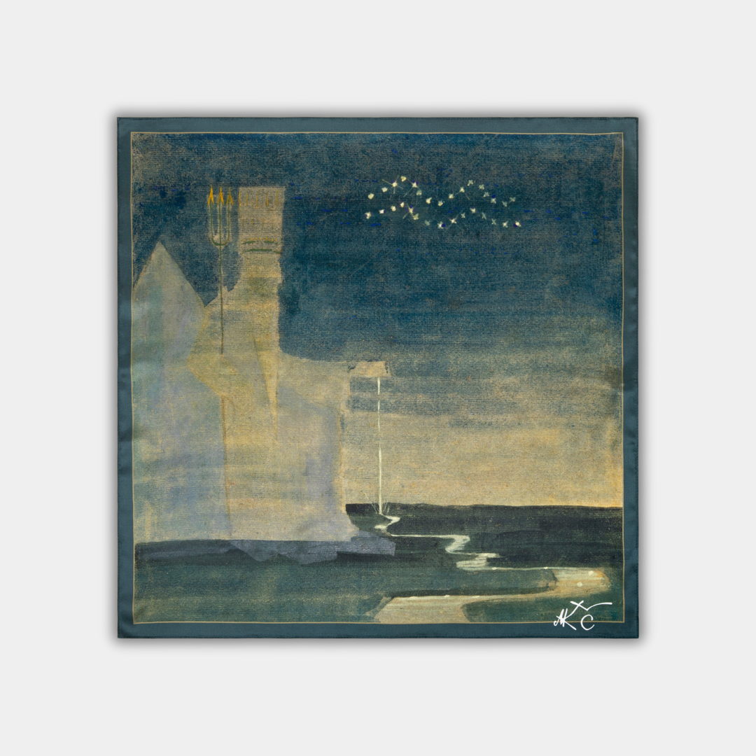 M.K. Čiurlionis - Słońce przechodzi przez znak Wodnika