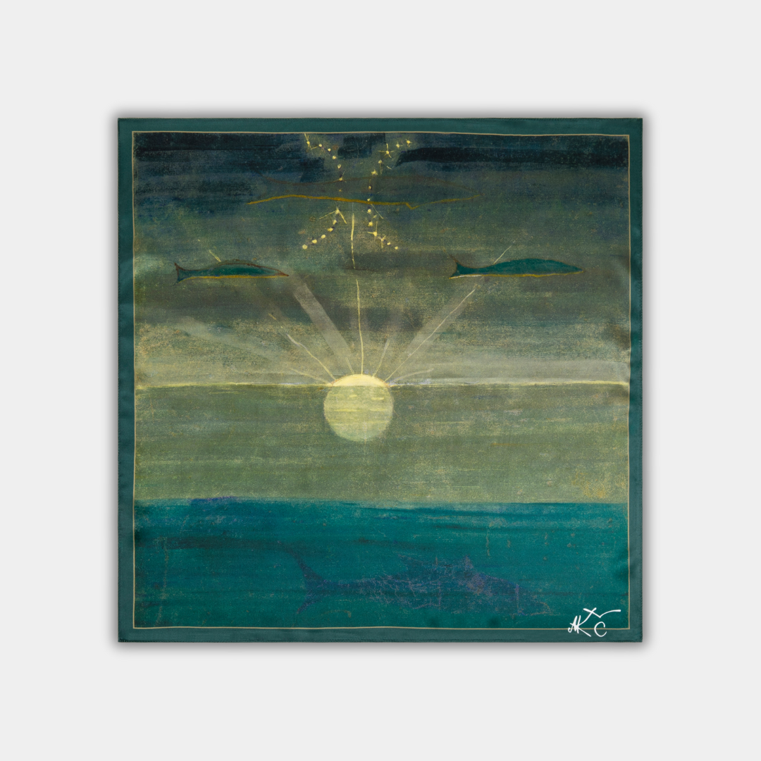 M.K. Čiurlionis - Słońce przechodzi przez znak Ryb
