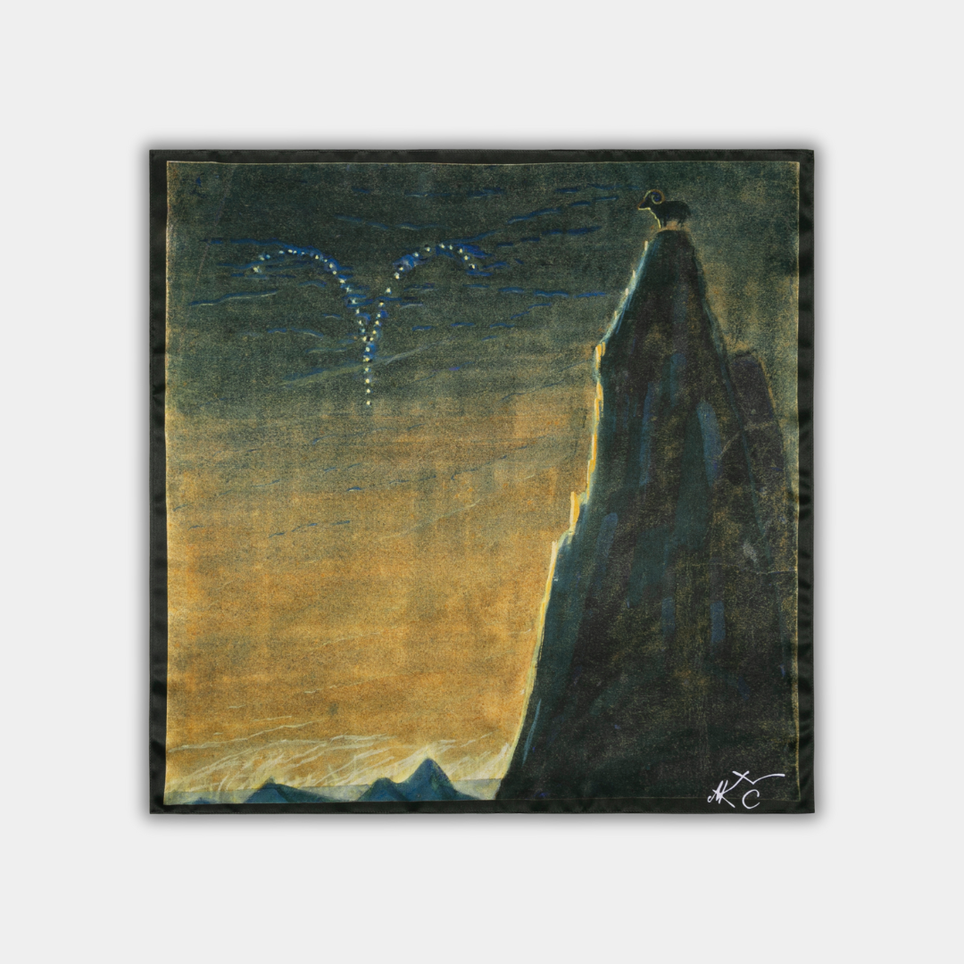 M.K. Čiurlionis - Słońce przechodzi przez znak Barana