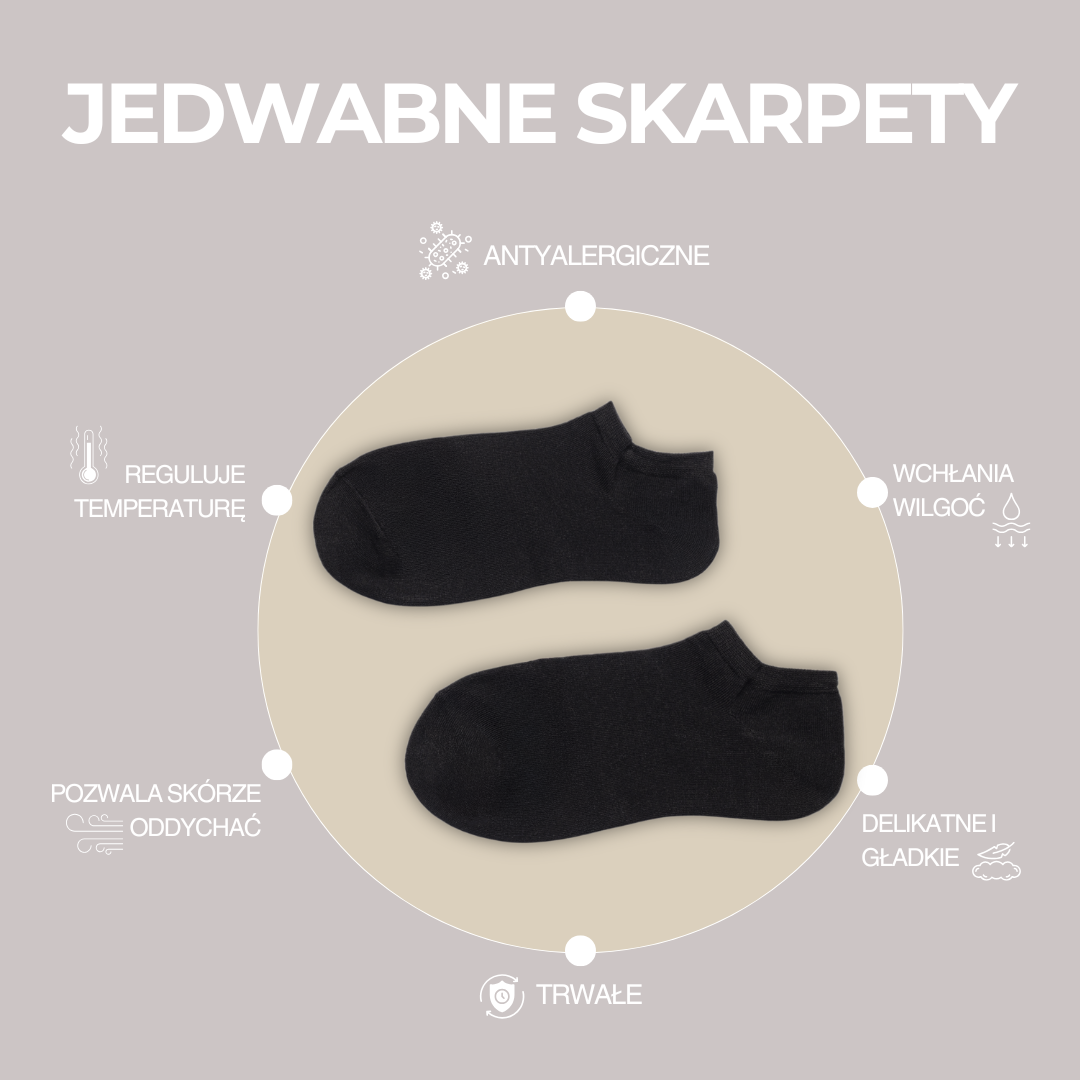 Jedwabne skarpety - NO.10