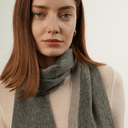 Luksusowy kaszmirowy szal NO.50 | 180x30 - donum-silk.pl