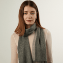 Luksusowy kaszmirowy szal NO.50 | 180x30 - donum-silk.pl